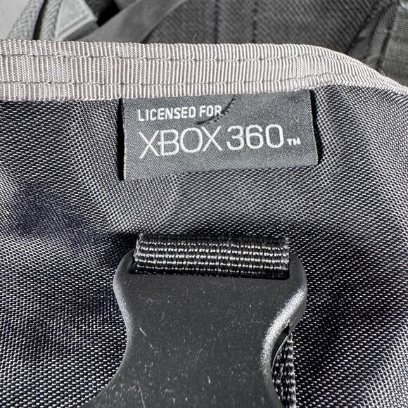 Xbox 360 Launch Edition Gray Backpack Promotional Bag Microsoft - Picture 12 of 13